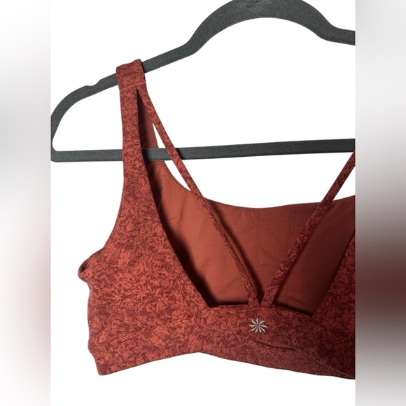 Athleta Exhale Moonflower Jacquard Bra D-DD+ Size M - Picture 6 of 8